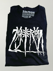 Zoltron 2024 Script T Shirt (White)