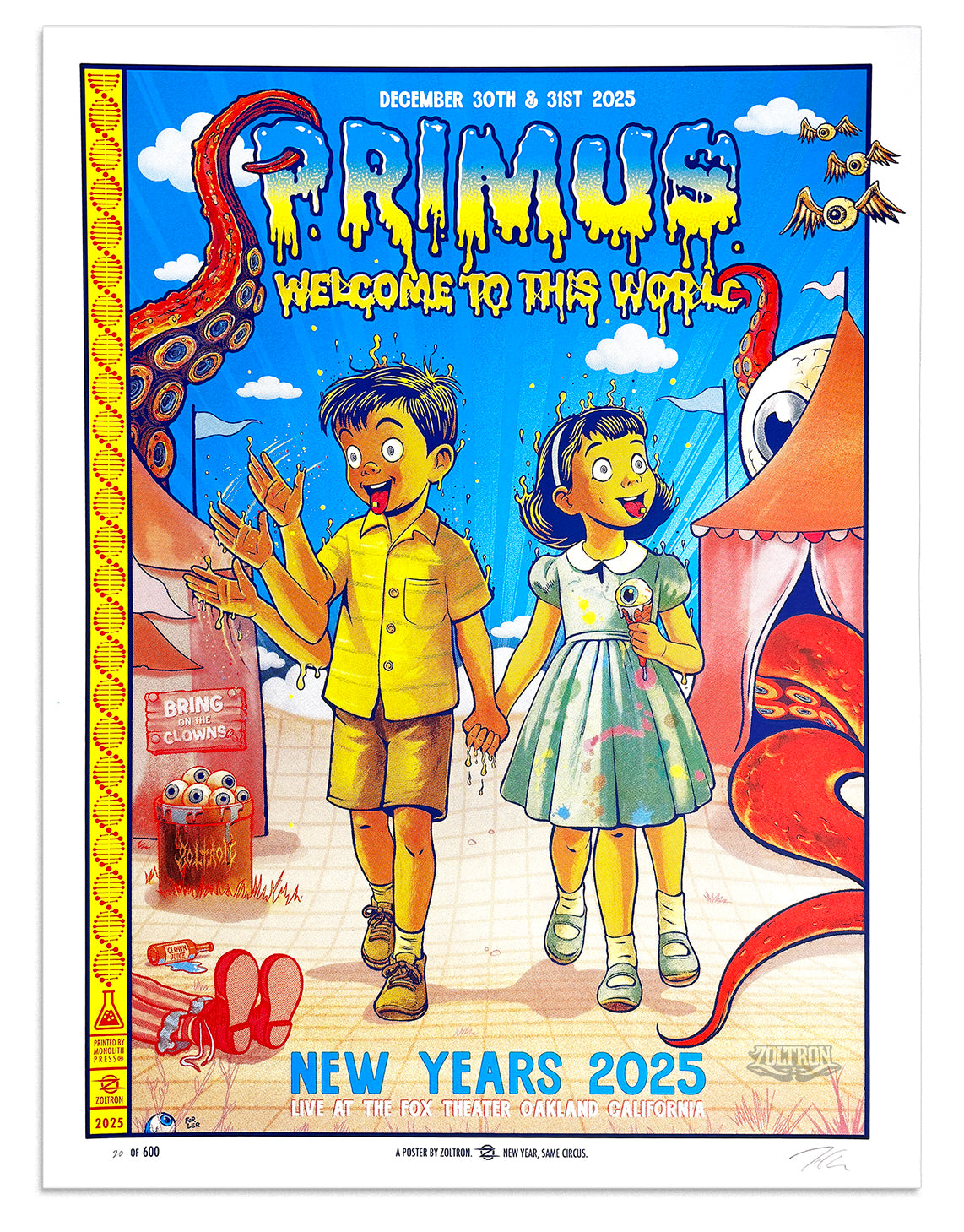 Primus NYE 2025 - Artist Edition