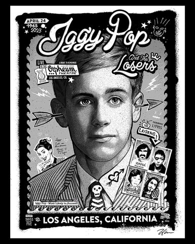 (Night 3) Iggy Pop Tour Print