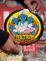 (2) Super-Sized Sadistic & Surgical Siren Stickers