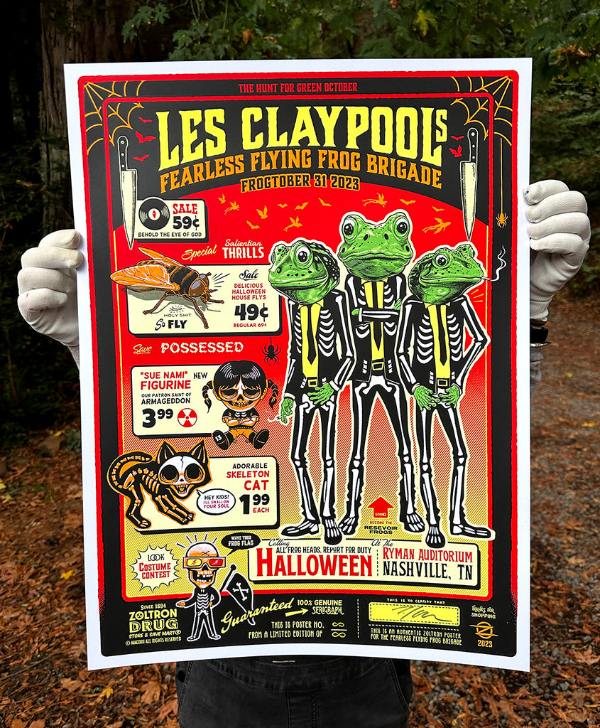 Les Claypool's Frog Brigade Artist Edition of 100