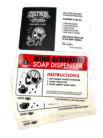 (10) SOAP Public Space Enhancement Stickers