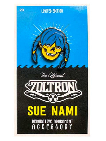 Sue Nami Glow in the Dark Enamel Pin