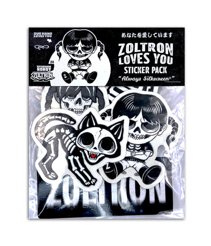 Zoltron Loves You Sticker Pack 2024