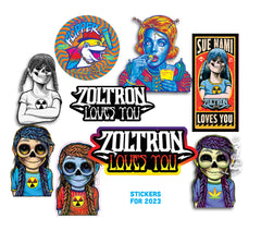 New Zoltron Sticker Packs!