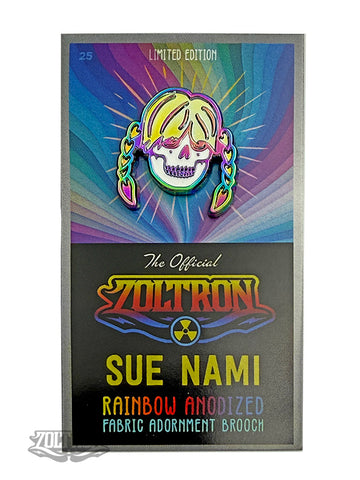 Sue Nami Anodized Brooch