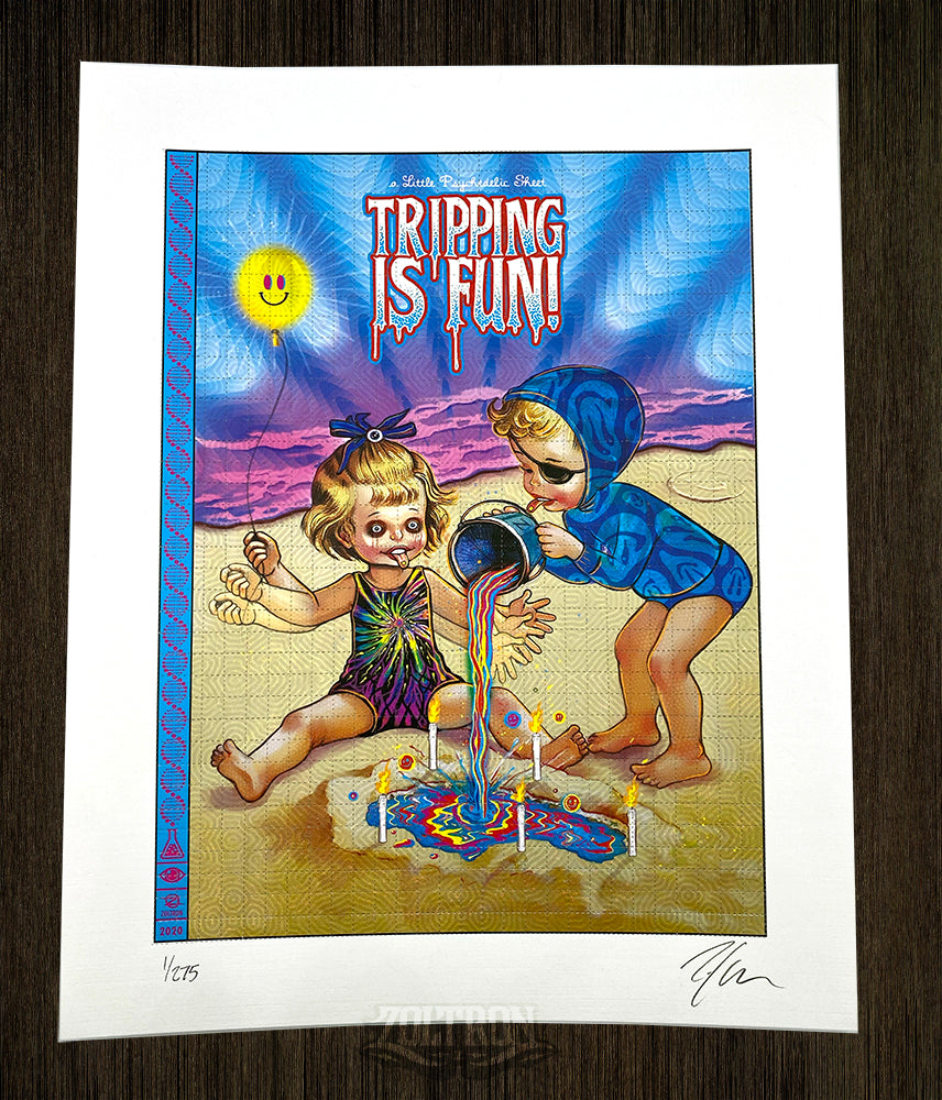 "Tripping is Fun!" Art Blotter 2020